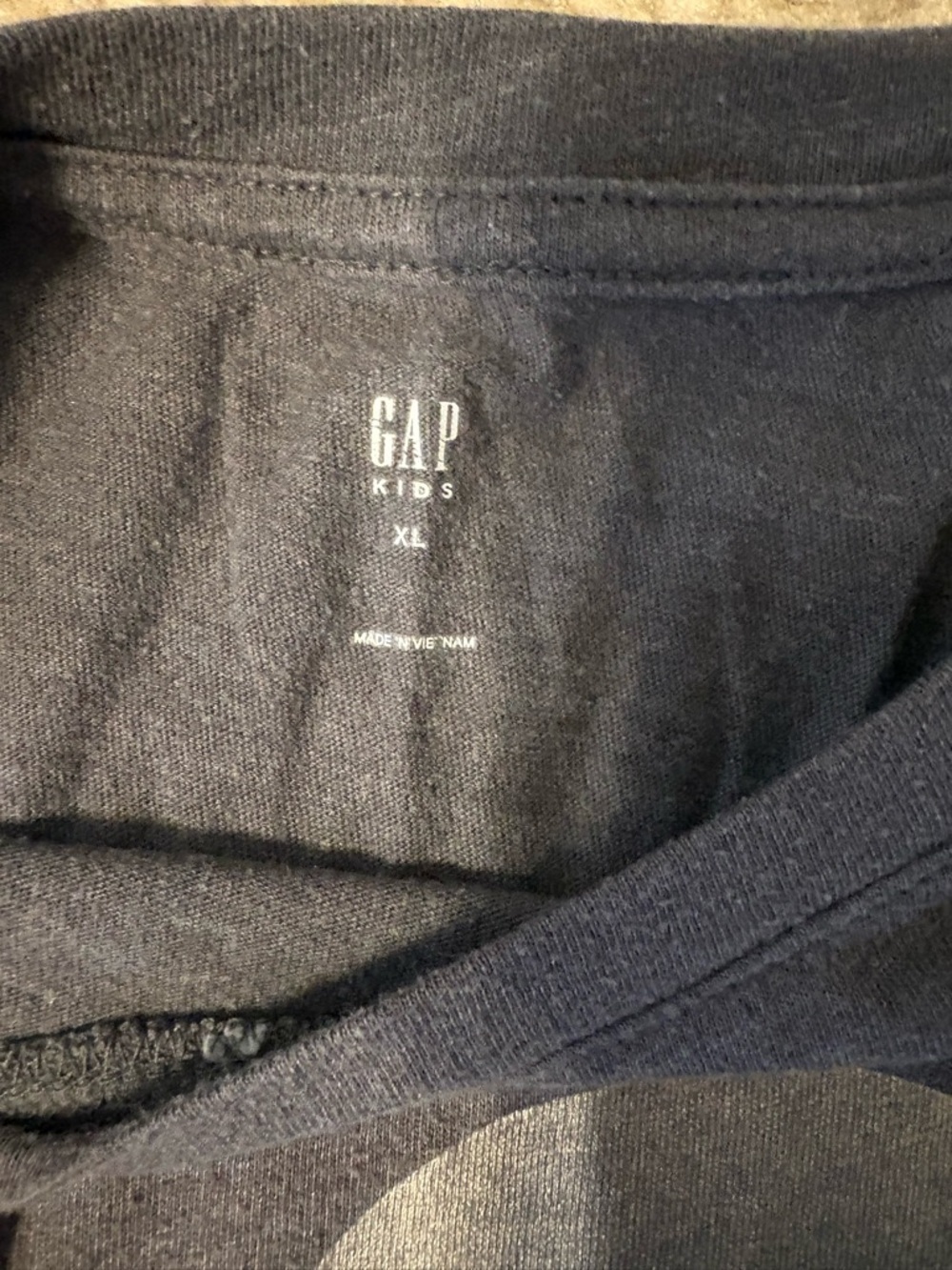 Gap Kids Girls XL 12/14 Gray Flip Sequin Owl Long Sleeve Tee - Picture 2 of 4